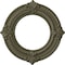 Ekena Millwork Benson Ceiling Medallion (Fits Canopies up to 6 1/8"), 11 1/8"OD x 6 1/8"ID x 5/8"P, Painted Turtle CM11BNPTF - alternate 1